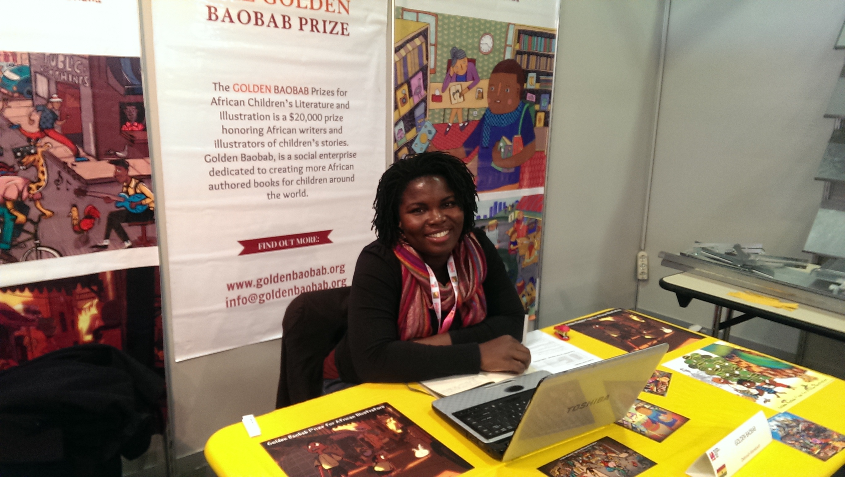 Golden Baobab at the 2015 Bologna Book Fair